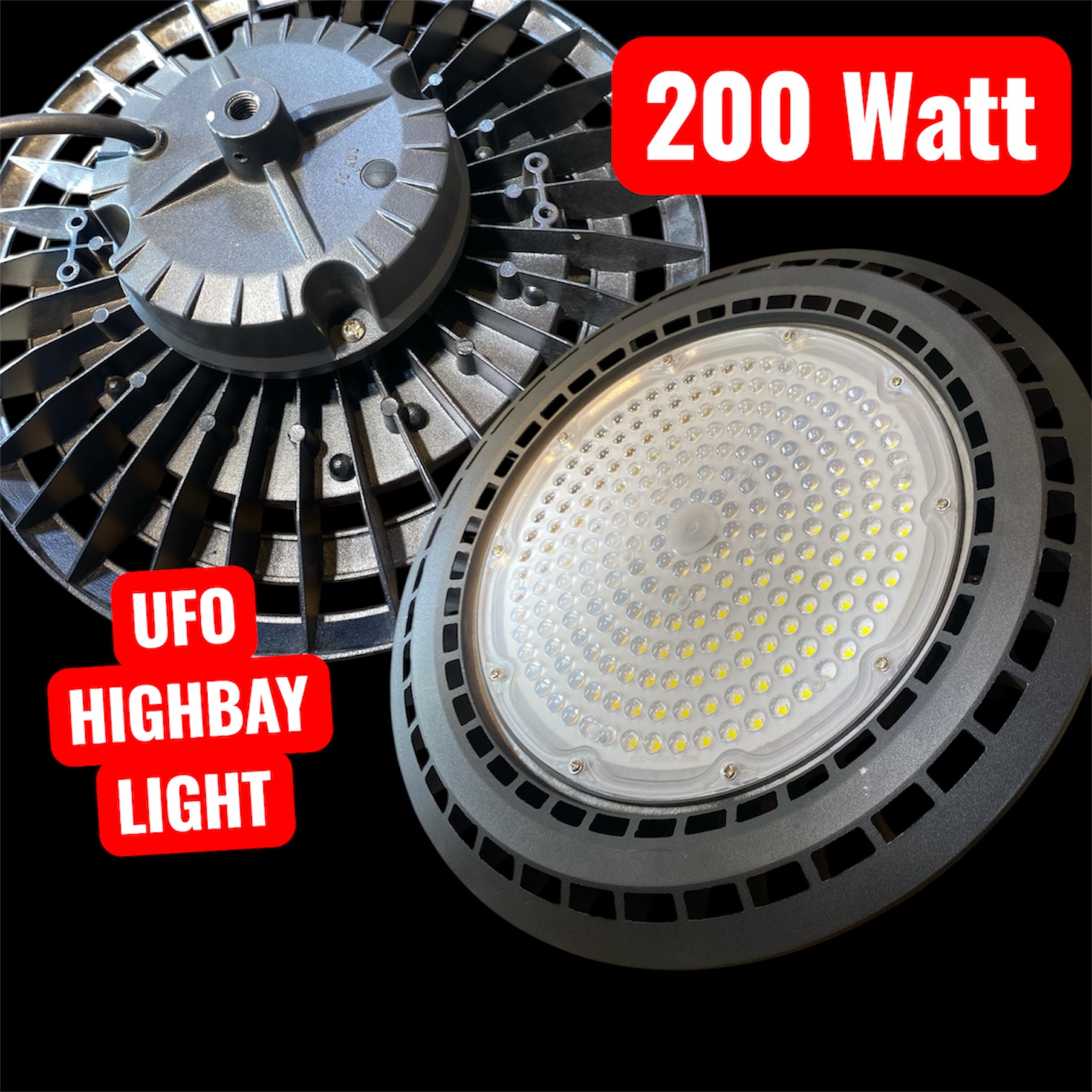 UFO High Bay Light 200 Watt (image for) UFO High Bay Light 200 Watt