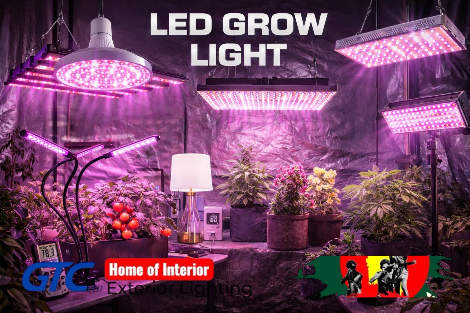 Led Plant Grow Light (image for) Led Plant Grow Light
